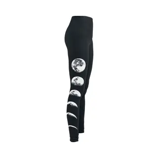 Gothicana By Emp Leggings With Moon Leggings Black