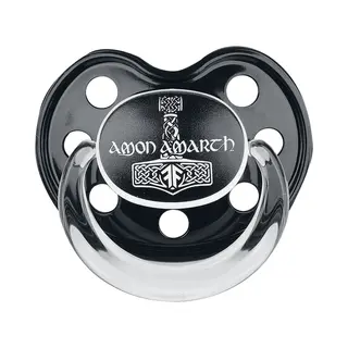Amon Amarth Speen Voor Babys - Metal Kids - Thors Hammer - Voor Kinderen - Zwart