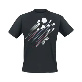 Star Trek Fleet T-Shirt Black