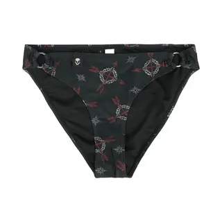 Black Premium By Emp Bikini Bottoms With Celtic Prints Bikini Bottom Black