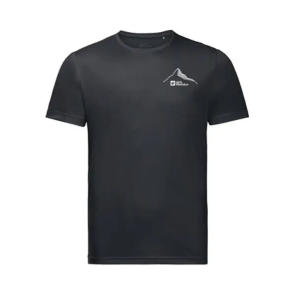Jack Wolfskin T-Shirt Peak Graphic (atmungsaktiv, Geruchshemmend) Phantomgrau Herren thumbnail