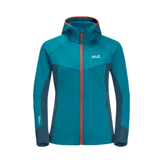 Jack Wolfskin, Vrouwen, Outdoor Jassen, Hydro Net (S), Blauw, S