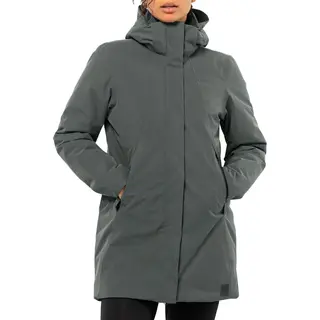 Jack Wolfskin Salier Coat Women, Xl, Slate Green
