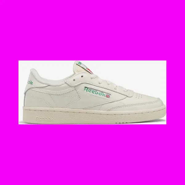 Reebok Women Club C 85 Vintage Sneaker, Chalk/Alabaster/Glen Green, 4.5 thumbnail