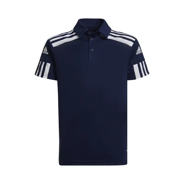 Adidas Unisex Kinder Squadra 21 Polo Shirt, Team Navy Blue/White, 7-8 Years thumbnail
