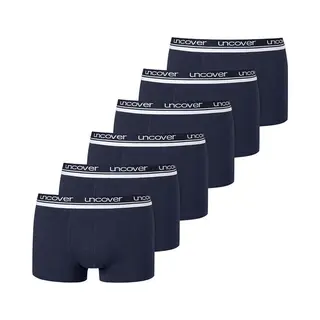 Schiesser Boxershorts Uncover 6-pack Blauw