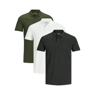 Jack & Jones Heren Poloshirt 3 Pack Basic