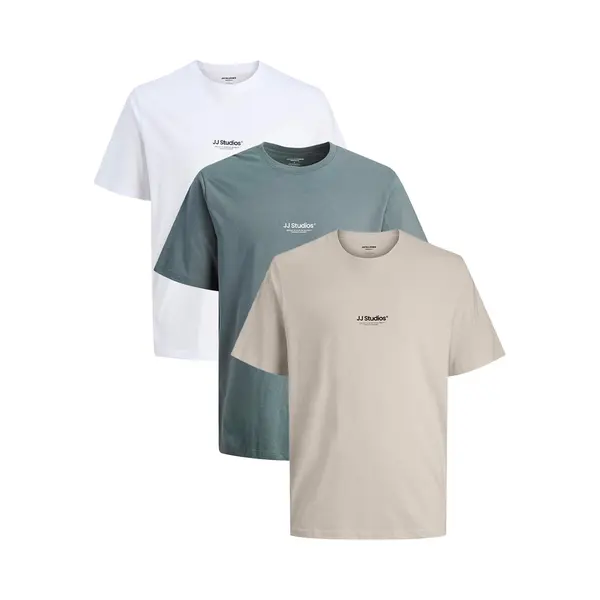 Jack & Jones Heren T-shirt 3 Pack Soho thumbnail