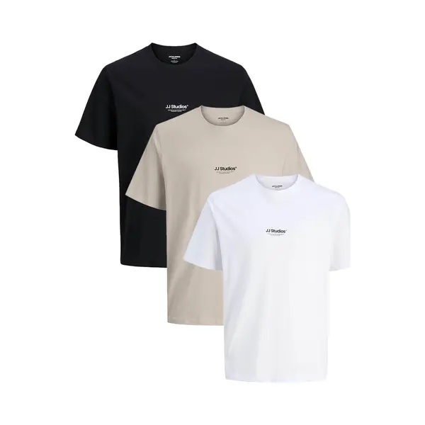 Jack & Jones Heren T-shirt 3 Pack Soho thumbnail