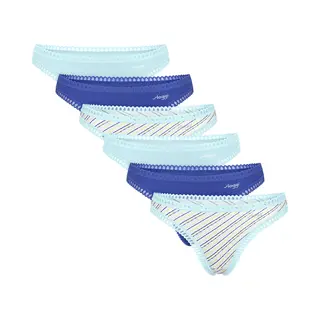 Sloggi Dames String 6 Pack Go Crush