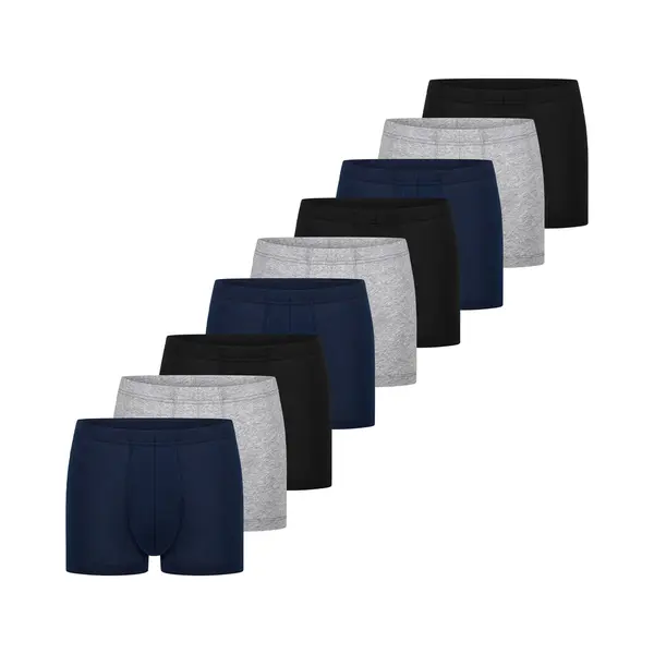 Schiesser Heren Retro Short / Pant 9 Pack 95/5 Essentials - Organic Cotton thumbnail