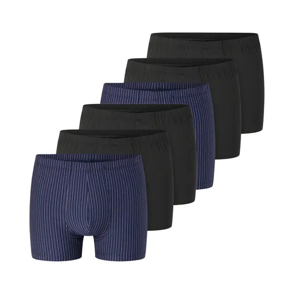 Schiesser Heren Retro Short / Pant 6 Pack 95/5 Essentials - Organic Cotton thumbnail