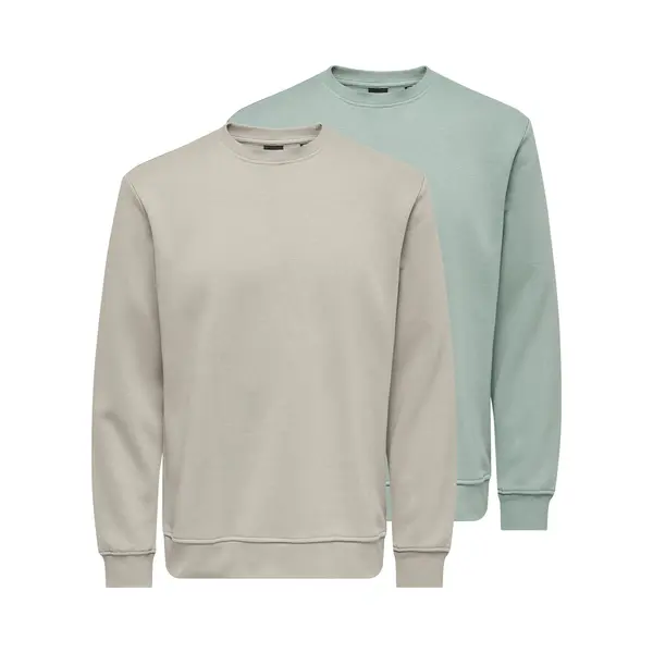 Only & Sons Heren Sweatshirt 2 Pack Connor thumbnail