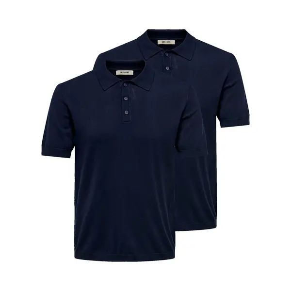 Only & Sons Heren Poloshirt 2 Pack Wyler thumbnail