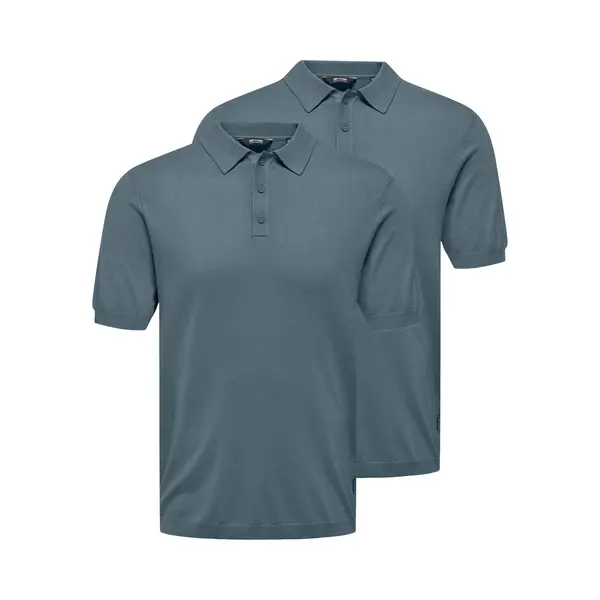 Only & Sons Heren Poloshirt 2 Pack Wyler thumbnail
