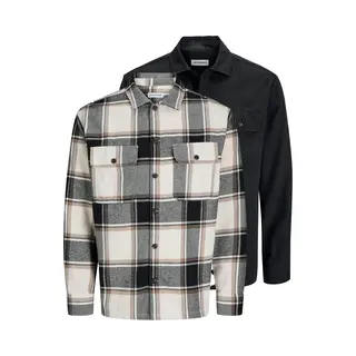 Jack & Jones Heren Overhemd Jas / Overshirt 2 Pack Charge