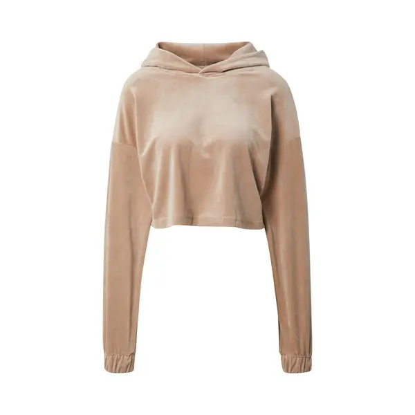 Women's Hoodie Urban Classics Cropped Velvet Oversized (Gt) thumbnail