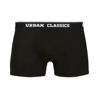 Urban Classics, Herren, Unterhosen, Organic Boxer Shorts 5-Pack - 13543, Mehrfarbig, Schwarz, (5XL, 5er Pack)