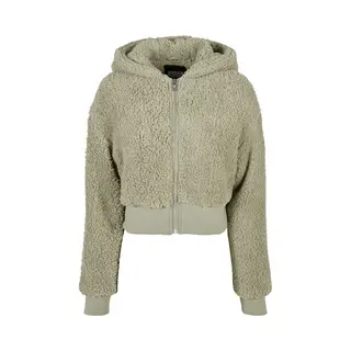 Urban Classics Langmantel "Urban Classics Damen Ladies Short Oversized Sherpa Jacket"