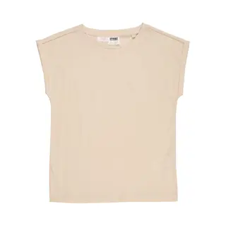 Urban Classics Damen Girls Organic Extended Shoulder Tee Whitesand, 146/152