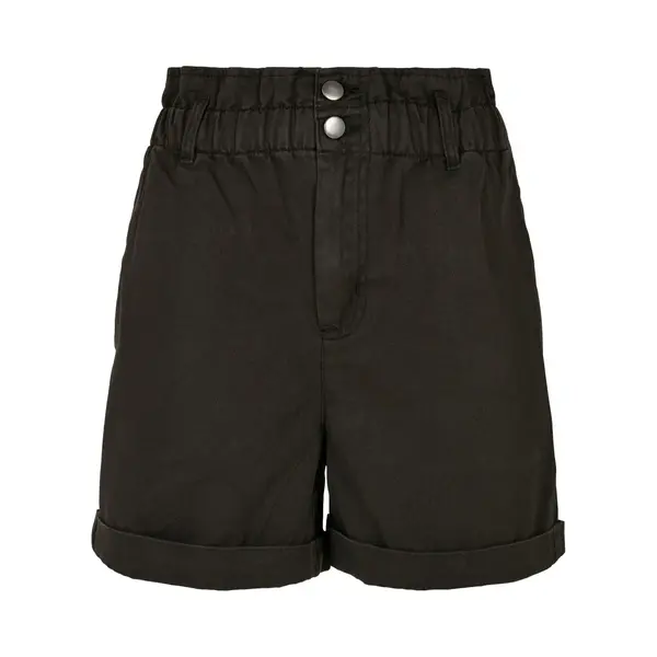 Urban Classics - Paperbag Korte Broek - Taille, 27 Inch - Zwart thumbnail