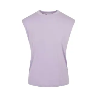 Urban Classics, Damen, Shirts, Modal Padded Shoulder, Weiss, Violett, (Xs)