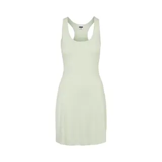 Urban Classics - Modal Short Racer Back Korte Jurk - Xl - Groen