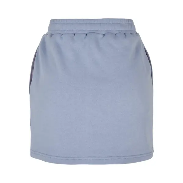 Urban Classics Damen Ladies Organic Terry Mini Skirt Xs Violablue thumbnail