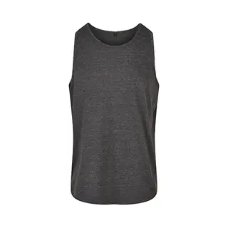 Build Your Brand Herren Basic Tank Top – Sportliches ärmelloses T-Shirt Aus Baumwolle Mit Rundhals Für Training Gym Fitness Sommer Und Casual