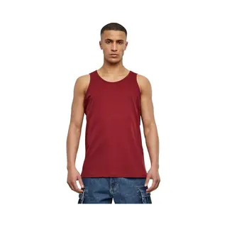Build Your Brand Herren Basic Tank Top – Sportliches ärmelloses T-Shirt Aus Baumwolle Mit Rundhals Für Training Gym Fitness Sommer Und Casual