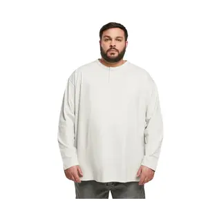 Urban Classics Longsleeve Urban Classics Herren Organic Oversized Henley Longsleeve (1-tlg)