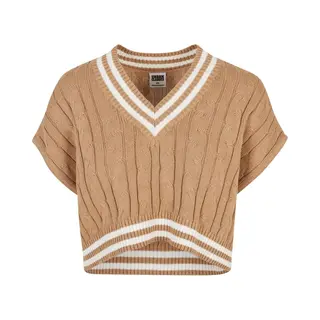 Kurzer Strickpullover Frau Urban Classics College