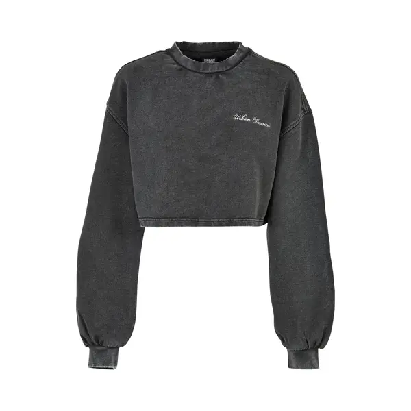 Sweatshirt Rong Collar Court Terry Cloth With Small Embroideries Woman Urban Classics thumbnail