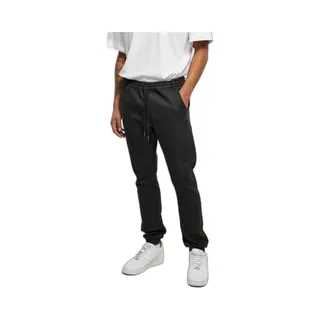 Urban Classics Herren Hose Knitted Denim Jogpants Realblack Washed S