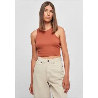 Urban Classics - Rib Crop Top - 4XL - Oranje
