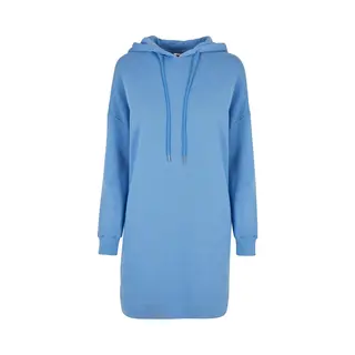 Urban Classics Damen Kleid Ladies Organic Oversized Terry Hoody Dress Horizonblue L