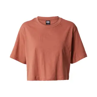 Urban Classics Damen T-Shirt Ladies Short Oversized Tee Terracotta Xs