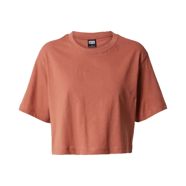 Urban Classics Damen T-Shirt Ladies Short Oversized Tee Terracotta 5XL thumbnail