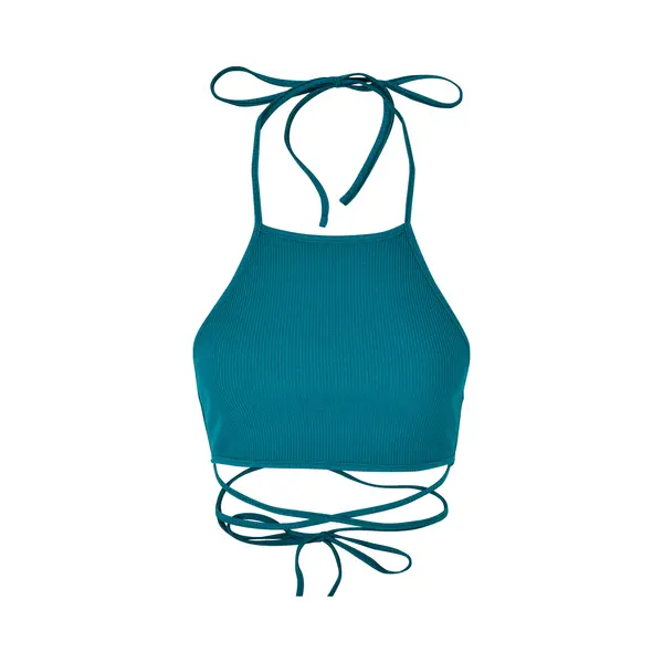 Cropped Trapez Tanktop Gerippt Damen Urban Classics thumbnail