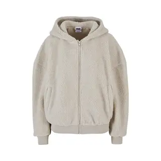 Women's Zip-up Hoodie Urban Classics Oversize Sherpa