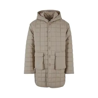 Urban Classics - Polar Fleece Lined Parka Jas - 3XL - Beige