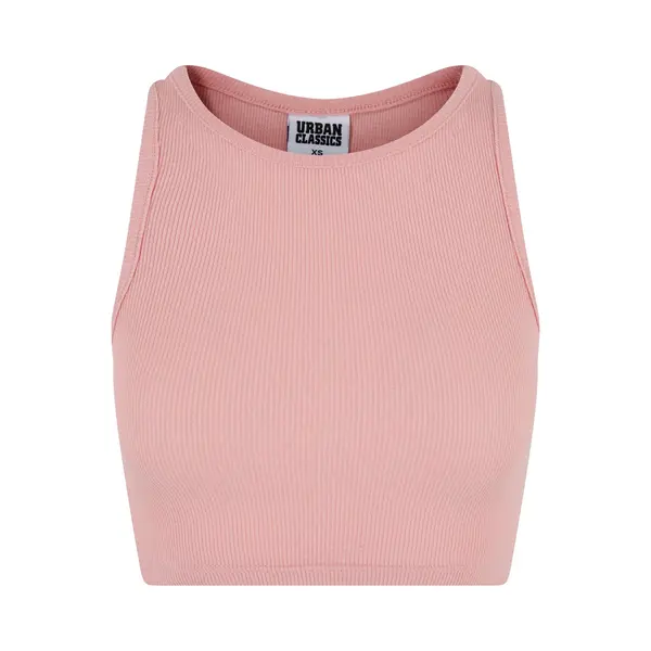 Urban Classics Damen Top Cropped Rib Top, Geripptes Top Für Frauen, Kurz Geschnitten, Slim Fit, Erhältlich In Vielen Farbvarianten, Größen Xs-5XL thumbnail