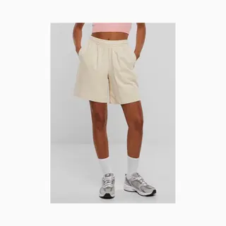 Urban Classics, Damen, Shorts, Ladies Organic Terry Bermuda Pants - 137825, Weiss, (3XL)