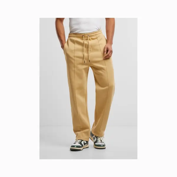 Urban Classics Herren Trainingshose Fluffy Pintuck Trackpants, Lässige Herren Sporthose Mit Kordelzug, Regular Fit, Größen S - 5XL thumbnail