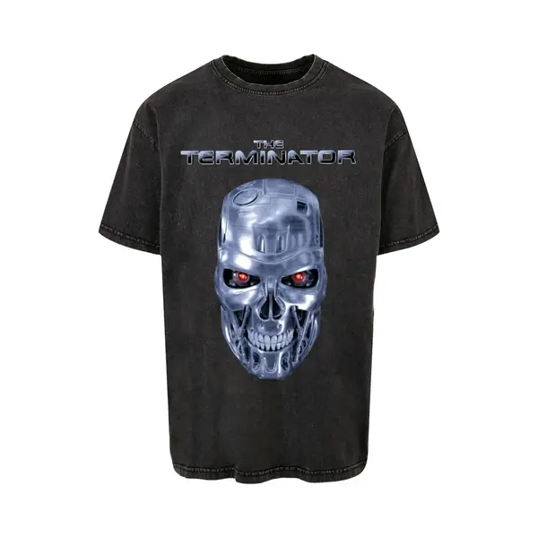 Merchcode T-Shirt Terminator I'Ll Be Back Oversize Tee MC1096 Black-L thumbnail