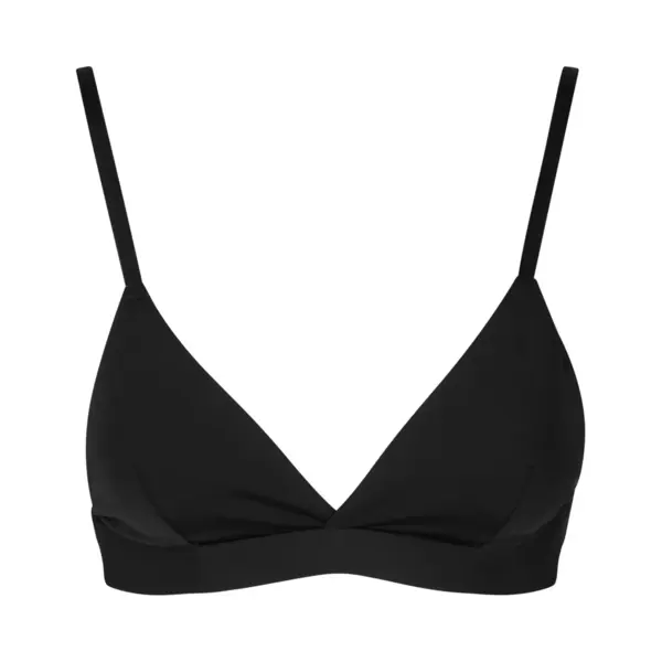 Urban Classics - Basic Unpadded 2-Pack Bh - S - Zwart/Zwart thumbnail
