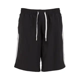 Urban Classics, Herren, Badehosen, Board Shorts With Patched Stripe - 183841, Schwarz, (4XL)