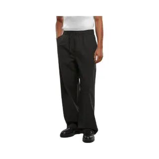 Urban Classics, Herren, Hosen, Loose Seersucker Pants - 211336, Schwarz, (5XL)