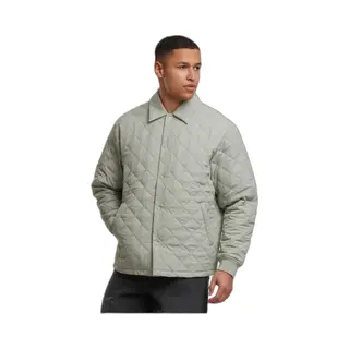 Urban Classics - Quilted Overshirt Jacket - 3XL - Groen
