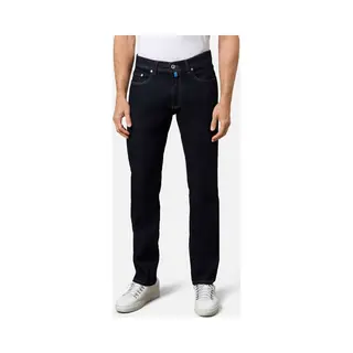Pierre Cardin Herren Jeans Lyon | Männer Hose | Tapered Fit | Blue/Black Stonewash Washed | Blue/Black Stonewash 8007 6801 | 40W - 30L